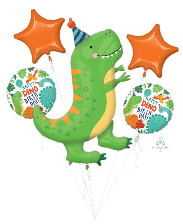 large dinosaur balloon set