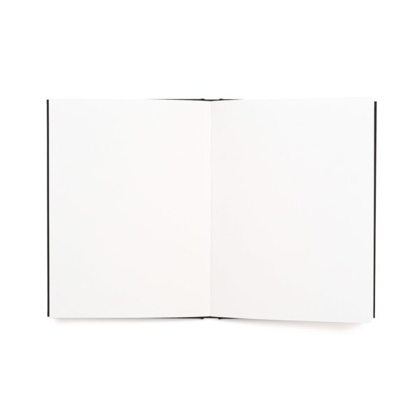small black guest notebook