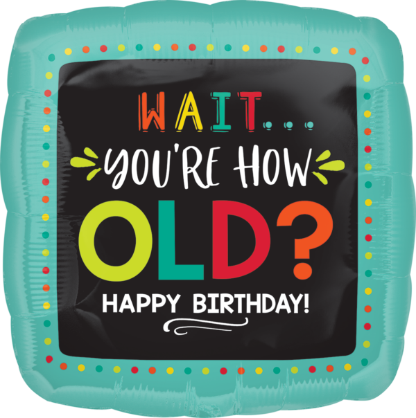 Funny Birthday Balloon 18 Inches
