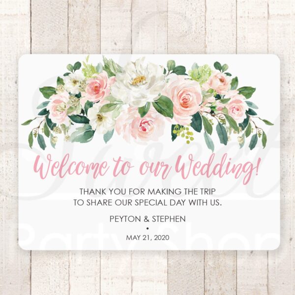 welcome bag decoration stickers set of 12 - Image 2