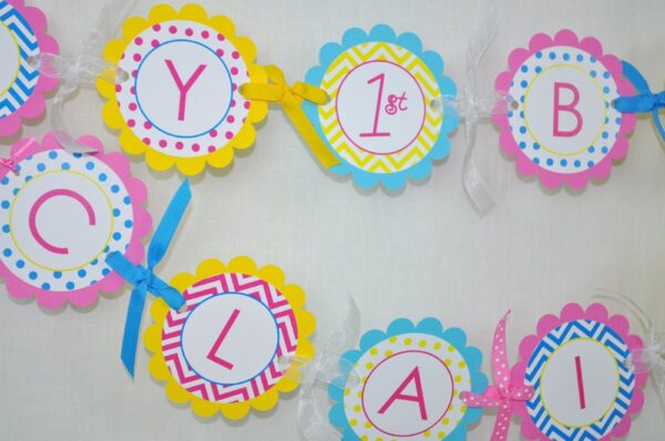 Water Bottle Labels for Girls Birthday Party - Image 2